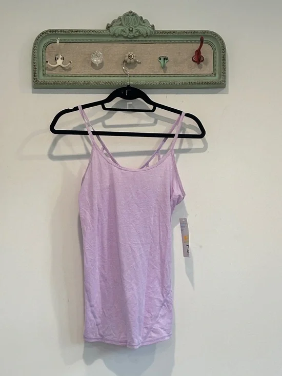 Zella Lilac purple Double-Strap active wear Tank Top women’s XS new w tag - Picture 1 of 5